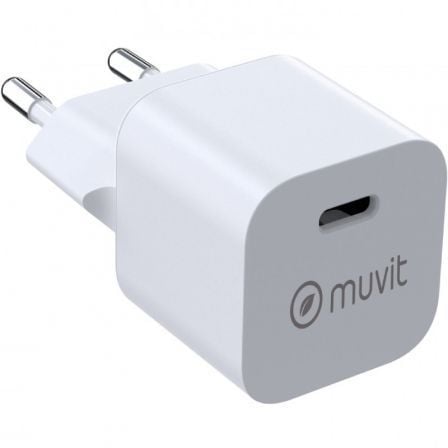 art_muv-carga20mcacc0049_1.jpg Cargador de Pared Muvit For Change MCACC0049/ 1xUSB Tipo-C/ 25W - Imagen 1