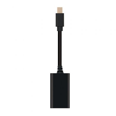 art_nan-adp20102016200102_1.jpg Conversor Nanocable 10.16.0102/ Mini DisplayPort Macho - HDMI Hembra/ 15cm/ Negro - Imagen 1