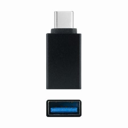 art_nan-adp20usb-c20102002200010_1.jpg Adaptador USB 3.1 Nanocable 10.02.0010/ USB Hembra - USB Tipo-C Macho - Imagen 1
