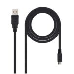Cable USB 2.0 Nanocable 10.01.0501/ USB Macho - MicroUSB Macho/ 1.8m/ Negro