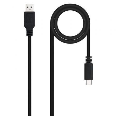art_nan-cab20102001202101-l150_1.jpg Cable USB 2.0 Nanocable 10.01.2101-L150/ USB Tipo-C Macho - USB Macho/ 480Mbps/ 1.5m/ Negro - Imagen 1