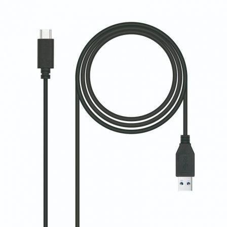 art_nan-cab20102001204000_1.jpg Cable USB 3.1 Tipo-C Nanocable 10.01.4000/ USB Tipo-C Macho - USB Macho/ 50cm/ Negro - Imagen 1