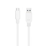 Cable USB 3.1 Nanocable 10.01.4002-W/ USB Tipo-C Macho - USB Macho/ 2m/ Blanco