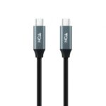 Cable USB 3.2 Tipo-C Nanocable 10.01.4303/ USB Tipo-C Macho - USB Tipo-C Macho/ 3m/ Gris y Negro