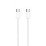 Cable USB 2.0 Tipo-C Nanocable 10.01.6002-CO/ USB Tipo-C Macho - USB Tipo-C Macho/ Hasta 60W/ 480Mbps/ 2m/ Blanco