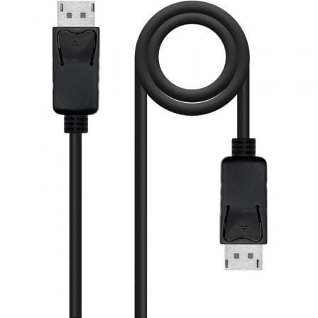 art_nan-cab20102015202701-l150_1.jpg Cable DisplayPort Nanocable 10.15.2701-L150/ DisplayPort Macho - DisplayPort Macho/ 1.5m/ Negro - Imagen 1