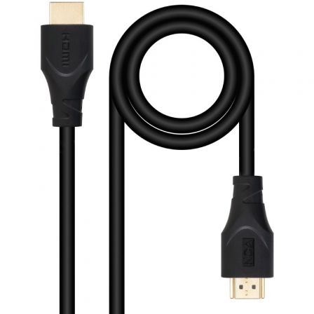 art_nan-cab20102015204703_1.jpg Cable HDMI 1.4 Nanocable 10.15.4703/ HDMI Macho - HDMI Macho/ 3m/ Negro - Imagen 1