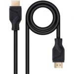Cable HDMI 2.1 8K Nanocable 10.15.8301-L150/ HDMI Macho - HDMI Macho/ 1.5m/ Negro