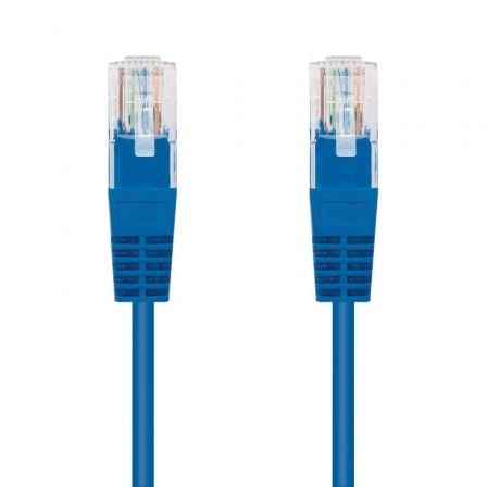 art_nan-cab20102020200400-bl_1.jpg Cable de Red RJ45 UTP Nanocable 10.20.0400-BL Cat.6/ 50cm/ Azul - Imagen 1