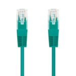 Cable de Red RJ45 UTP Nanocable 10.20.0400-GR/ Cat.6/ 50cm/ Verde