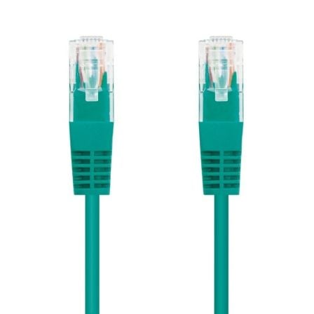 art_nan-cab20102020200400-gr_1.jpg Cable de Red RJ45 UTP Nanocable 10.20.0400-GR/ Cat.6/ 50cm/ Verde - Imagen 1