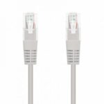 Cable de Red RJ45 UTP Nanocable 10.20.0400-L25 Cat.6/ 25cm/ Gris