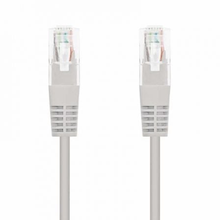 art_nan-cab20102020200400-l30_1.jpg Cable de Red RJ45 UTP Nanocable 10.20.0400-L30 Cat.6/ 30cm/ Gris - Imagen 1