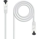 Cable de Red RJ45 SSTP Nanocable 10.20.2000-W Cat.8.1/ 50cm/ Blanco