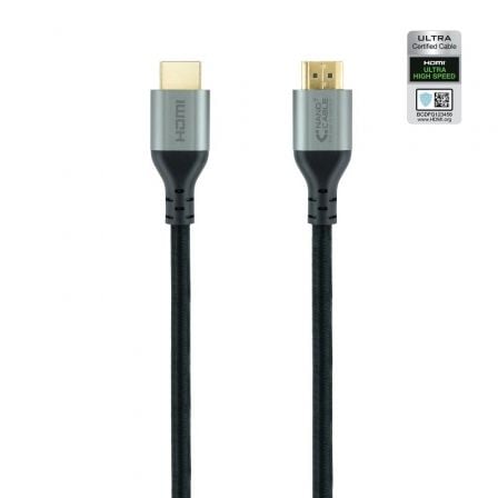 art_nan-cab20hdmi20102015208102_1.jpg Cable HDMI 2.1 8K Nanocable 10.15.8102/ HDMI Macho - HDMI Macho/ 2m/ Certificado/ Negro - Imagen 1