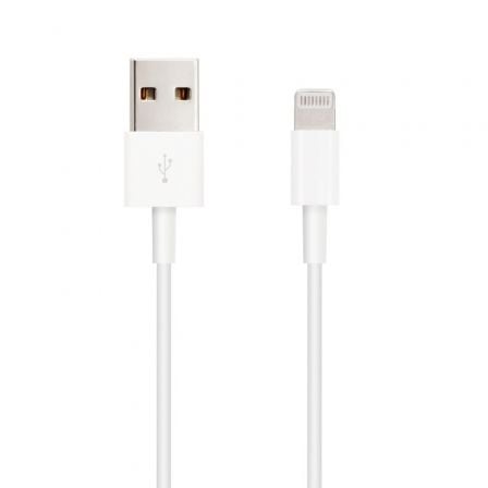 art_nan-cab20ligh20102010200400_1.jpg Cable USB 2.0 Lightning Nanocable 10.10.0400/ USB Macho - Lightning Macho/ 50 cm/ Blanco - Imagen 1