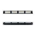 Patch Panel Nanocable 10.21.4124/ 24 Puertos/ Cat.6a/ Altura 1U