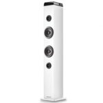 Torre de Sonido con Bluetooth NGS SKY CHARM PRO/ 80W/ 2.0/ Blanca