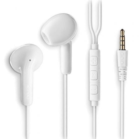 art_ngs-aur20cross20flip20wh_1.jpg Auriculares Intrauditivos NGS Cross Flip/ con Micrófono/ Jack 3.5/ Blancos - Imagen 1