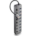 Hub USB NGS IHUB8 / 8xUSB 3.0/ Gris