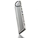 Docking USB Tipo-C NGS WonderDock 12 Pro/ 3xUSB/ 2xHDMI 4K/ 1xVGA/ 1xRJ45/ 1xLector de Tarjetas/ 1xJack 3.5/ 1xUSB Tipo-C PD/ Gris