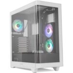 Caja Gaming Semitorre Nox Hummer ETHER/ Blanca y Negra