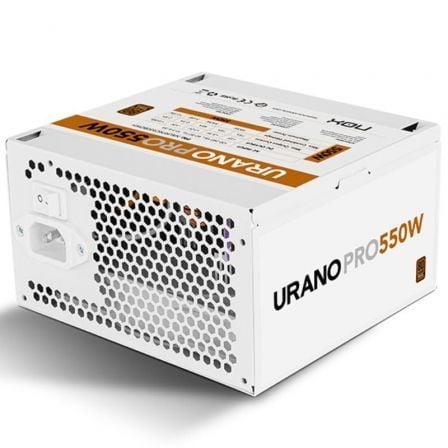 art_nox-fuente20urano20p20wh2055020bz_1.jpg Fuente de Alimentación Nox Hummer Urano Pro White/ 550W/ Ventilador 12cm/ 80 Plus Bronze/ Blanca - Imagen 1