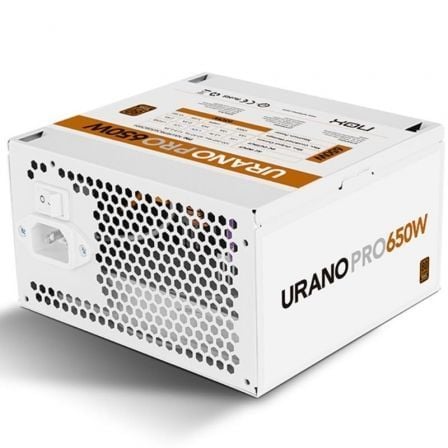 art_nox-fuente20urano20p20wh2065020bz_1.jpg Fuente de Alimentación Nox Hummer Urano Pro White/ 650W/ Ventilador 12cm/ 80 Plus Bronze/ Blanca - Imagen 1
