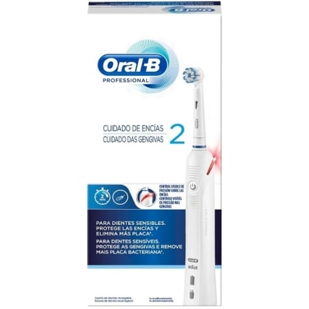art_orab-pae20cep20prof20220cu20en20wh_1.jpg Cepillo Dental Oral-B Profesional 2 Cuidado de Encías - Imagen 1