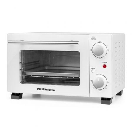 art_orb-pae-horno20ho20975_1.jpg Horno de Sobremesa Orbegozo HO 975/ 800W/ Capacidad 10L/ Blanco - Imagen 1
