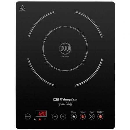 art_orb-pae-vitro20pic202000_1.jpg Placa de Inducción Orbegozo PIC 2000/ 1 placa de 300mm/ 2000W - Imagen 1