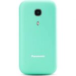 Teléfono Móvil Panasonic KX-TU400EXC para Personas Mayores/ Turquesa