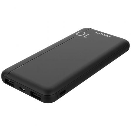 art_phil-bat20dlp1810nb2062_1.jpg Powerbank 10000mAh Philips DLP1810NB/62/ Negra - Imagen 1