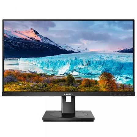 art_phil-m20242s1ae_1.jpg Monitor Profesional Philips S-Line 242S1AE 23.8"/ Full HD/ Multimedia/ Regulable en altura/ Negro - Imagen 1