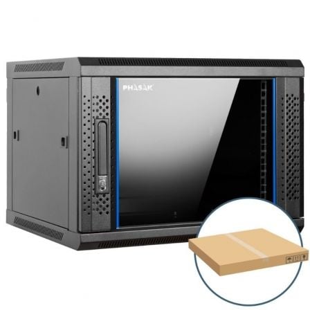 art_phk-rack20pho202209d_1.jpg Armario Rack Mural Desmontado Phasak PHO 2209D/ 19"/ Altura 9U - Imagen 1