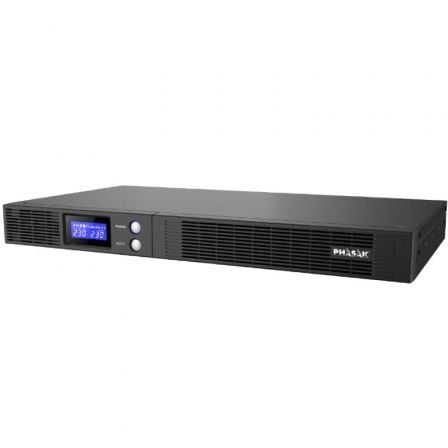 art_phk-sai2075020va20protk20slim_1.jpg SAI Línea Interactiva Phasak Protekt Slim Rack/ 750VA-450W/ 4 Salidas/ Formato Rack - Imagen 1