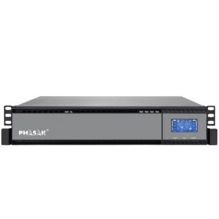 art_phk-sai20rack201920200020va20lcd_1.jpg SAI Online Phasak Rack 19" 2000 VA Online LCD/ 2000VA-1800W/ 4 Salidas/ Formato Rack - Imagen 1