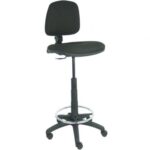 Taburete Piqueras y Crespo Isso Bali T12CPB840RN/ Negro