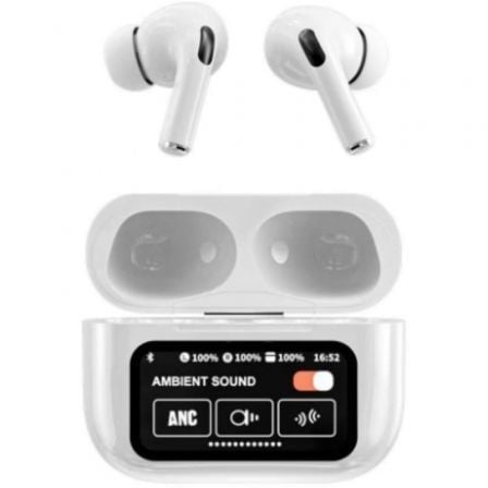 art_qub-aur20tws-400wt20wh_1.jpg Auriculares Bluetooth Qubo TWS-400WT con estuche de carga/ Autonomía 4h/ Blancos - Imagen 1