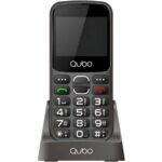 Teléfono Móvil Qubo X-230BKC 4G para Personas Mayores/ Negro