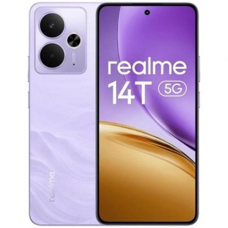 art_real-sp2014t205g208-25620pur_1.jpg Smartphone Realme 14T 8GB/ 256GB/ 6.67"/ 5G/ Púrpura - Imagen 1