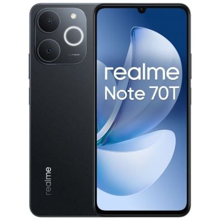 art_real-sp20note2070t204-12820bk_1.jpg Smartphone Realme Note 70T 4GB/ 128GB/ 6.74"/ Negro Obsidiana - Imagen 1