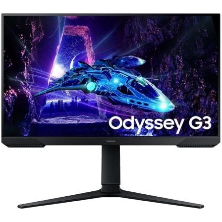 art_sam-m20s24dg300eu_1.jpg Monitor Gaming Samsung Odyssey G3 S24DG300EU/ 24"/ Full HD/ 1ms/ 180Hz/ VA/ Regulable en altura/ Negro - Imagen 1