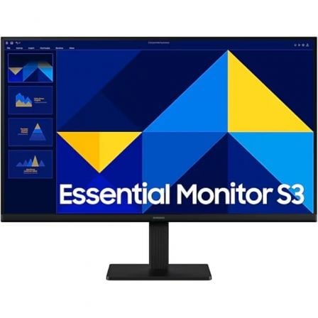 art_sam-m20s27d304gau_1.jpg Monitor Profesional Samsung Essential Monitor S3 S27D304GAU/ 27"/ Full HD/ Negro - Imagen 1