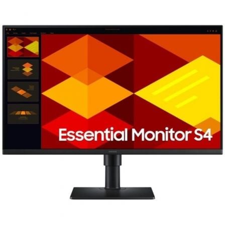 art_sam-m20s27d402gau_1.jpg Monitor Profesional Samsung Essential Monitor S4 S27D402GAU 27"/ Full HD/ Regulable en altura/ Negro - Imagen 1