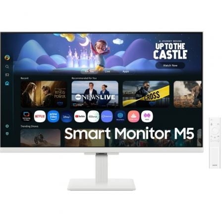 art_sam-m20s27fm501eu_1.jpg Smart Monitor Samsung M5 S27FM501EU 27"/ Full HD/ Multimedia/ Smart TV/ Blanco - Imagen 1