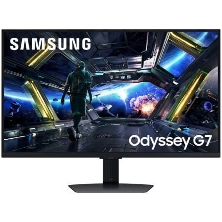 art_sam-m20s32dg702eu20v2_1.jpg Smart Monitor Gaming Samsung Odyssey G7 G70D S27DG702EU 32"/ 4K/ 1ms/ 144Hz/ IPS/ Multimedia/ Regulable en altura/ Smart TV/ Negro - Imagen 1