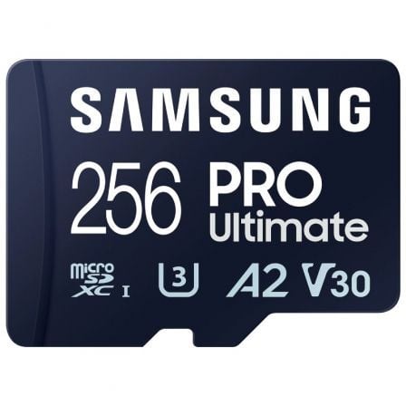 art_sam-microsd20pro20ult20256gb_1.jpg Tarjeta de Memoria Samsung Pro Ultimate 256GB microSD XC con Adaptador/ Clase 10/ 200MBs - Imagen 1