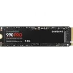 Disco SSD Samsung 990 PRO 4TB/ M.2 2280 PCIe Gen4/ Compatible con PS5 y PC/ Full Capacity