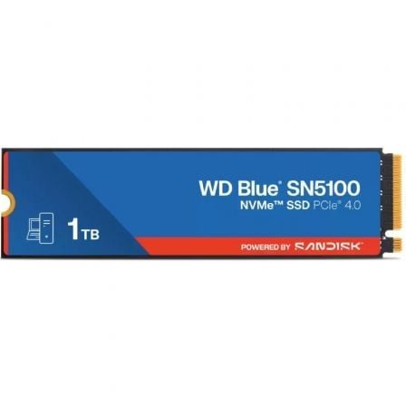 art_snd-ssd20wd20bl20sn5100201tb_1.jpg Disco SSD SanDisk WD Blue SN5100 1TB/ M.2 2280 PCIe Gen4/ Full Capacity - Imagen 1